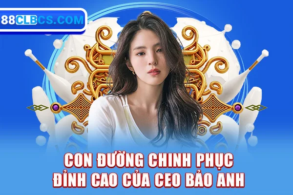 Con đường chinh phục đỉnh cao của CEO Bảo Anh